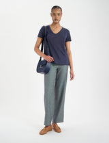 APOLLINE TEE SHIRT - BLUE NAVY