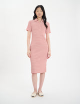 ROMANE JERSEY DRESS - RED