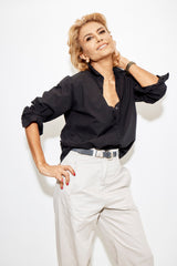 PHOEBE PARACHUTE - BLACK