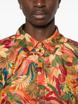 BROOKLYN SHIRT - ORANGE MULTICOLOR