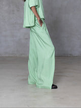 VISCOSE PANTS - MINT