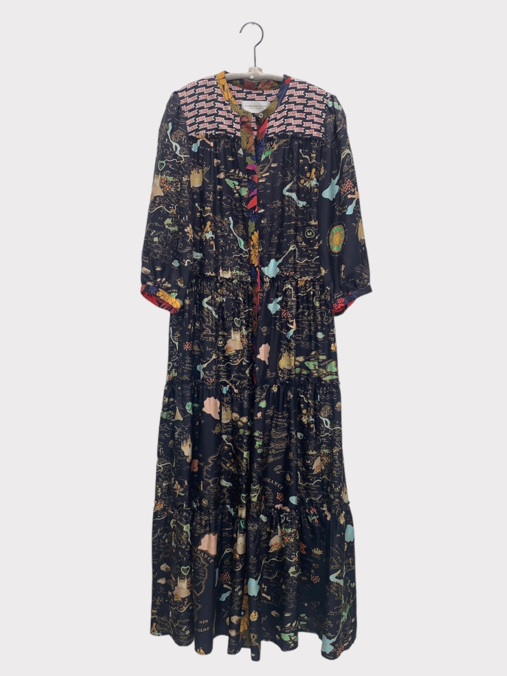 LV x YK Psychedelic Flower Dress - Ready-to-Wear 1AB908