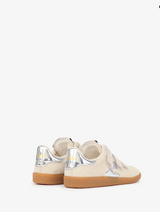 BETH SNEAKER - CHALK SILVER