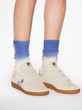 BETH SNEAKER - CHALK SILVER