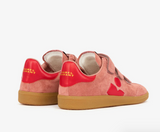 BETH SNEAKER - FADED PINK RED