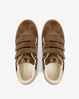 BETH SNEAKER - KHAKI/ORANGE