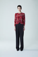 PALERMO PAULA TOP - RED BERRIE