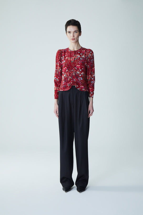 PALERMO PAULA TOP - RED BERRIE