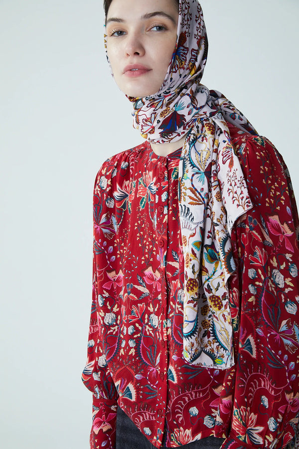 PALERMO PAULA TOP - RED BERRIE