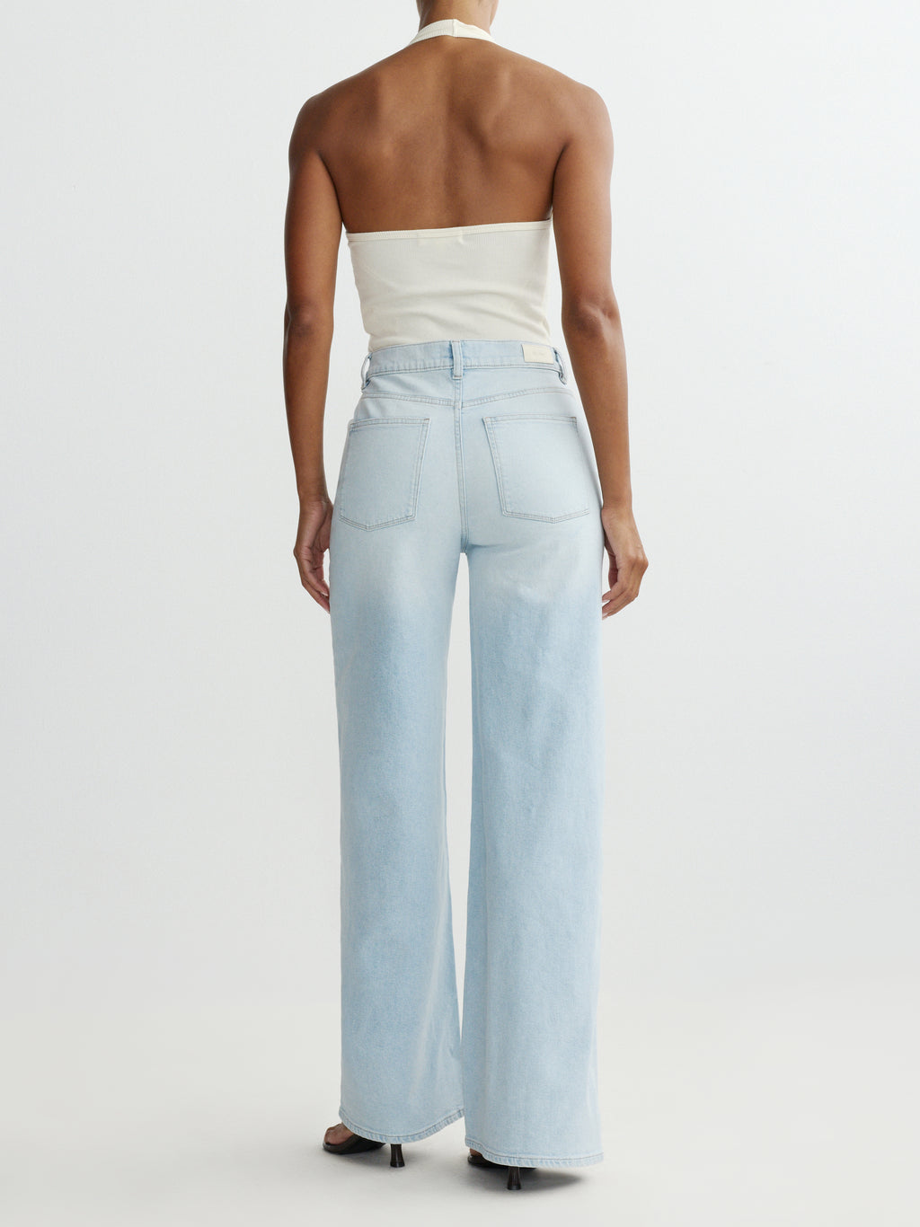 HEPBURN WIDE LEG HIGH RISE JEANS - LAZY SUNDAY