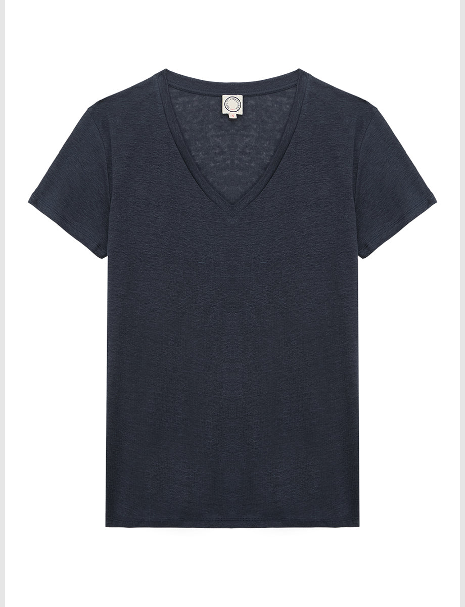 APOLLINE TEE SHIRT - BLUE NAVY