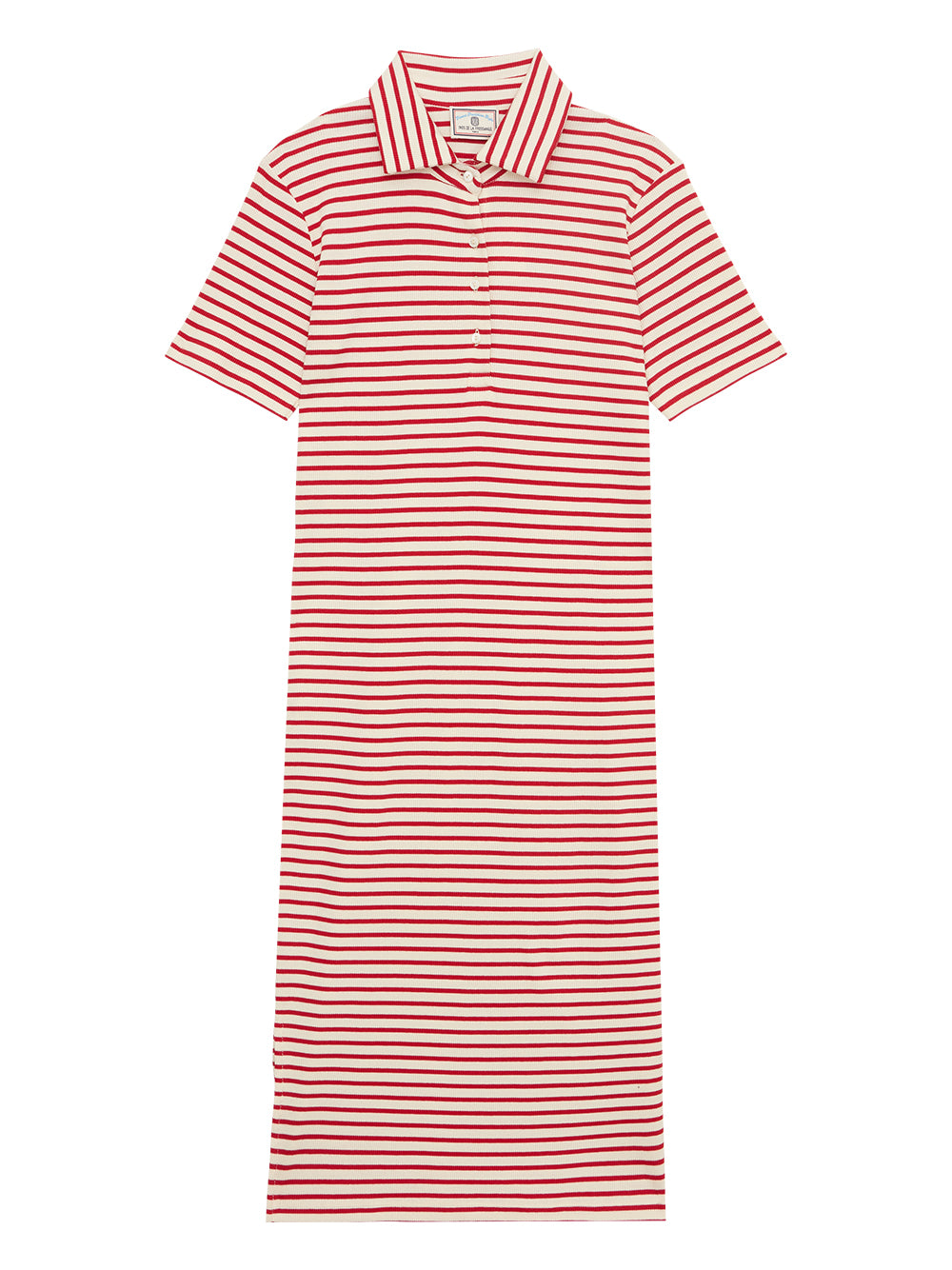 ROMANE JERSEY DRESS - RED