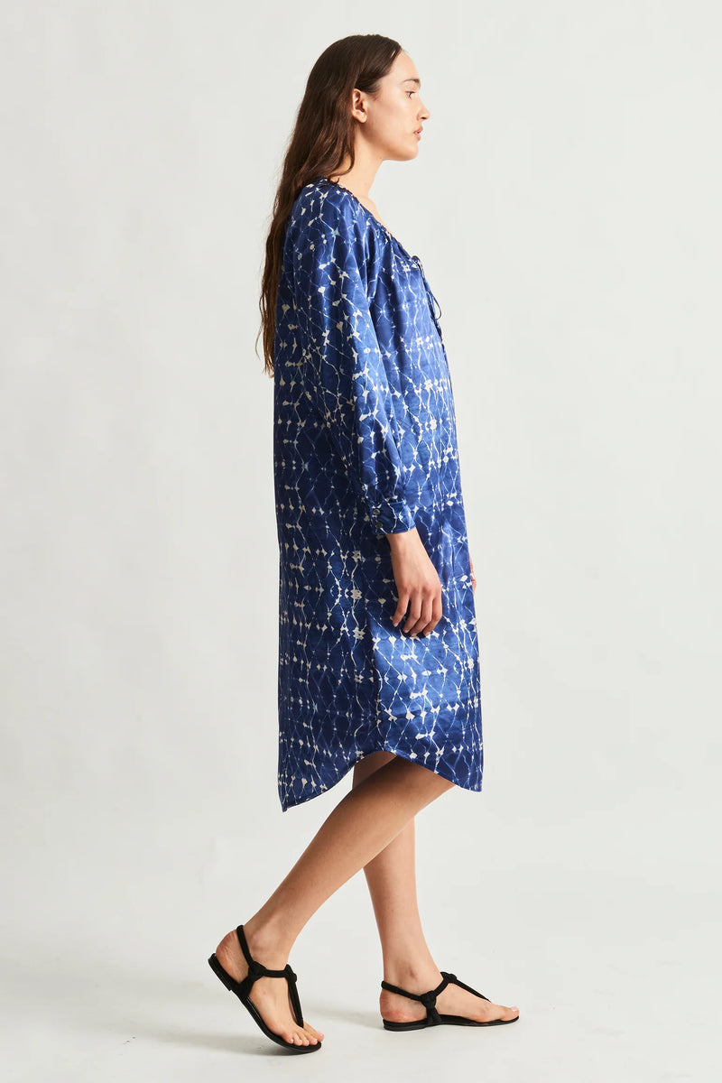 MASAI MIDI DRESS - NEW BLUE