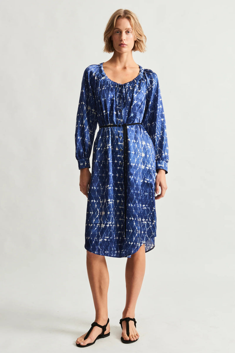 MASAI MIDI DRESS - NEW BLUE