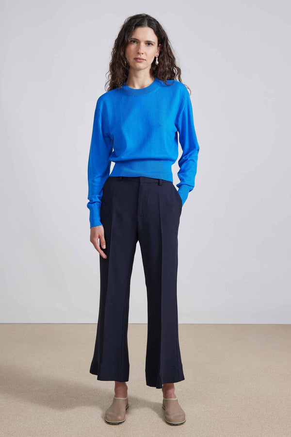 RENE FLARE TROUSER - MIDNIGHT