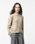 HAND PAINTED CASHMERE & SILK PULLOVER