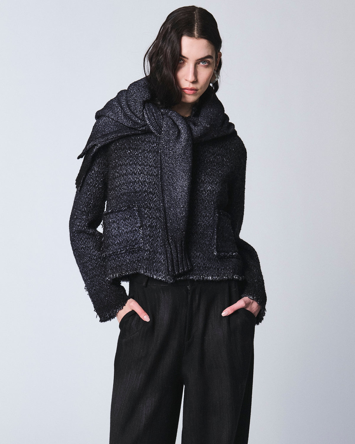 TRIBAL JACQUARD REVER JACKET