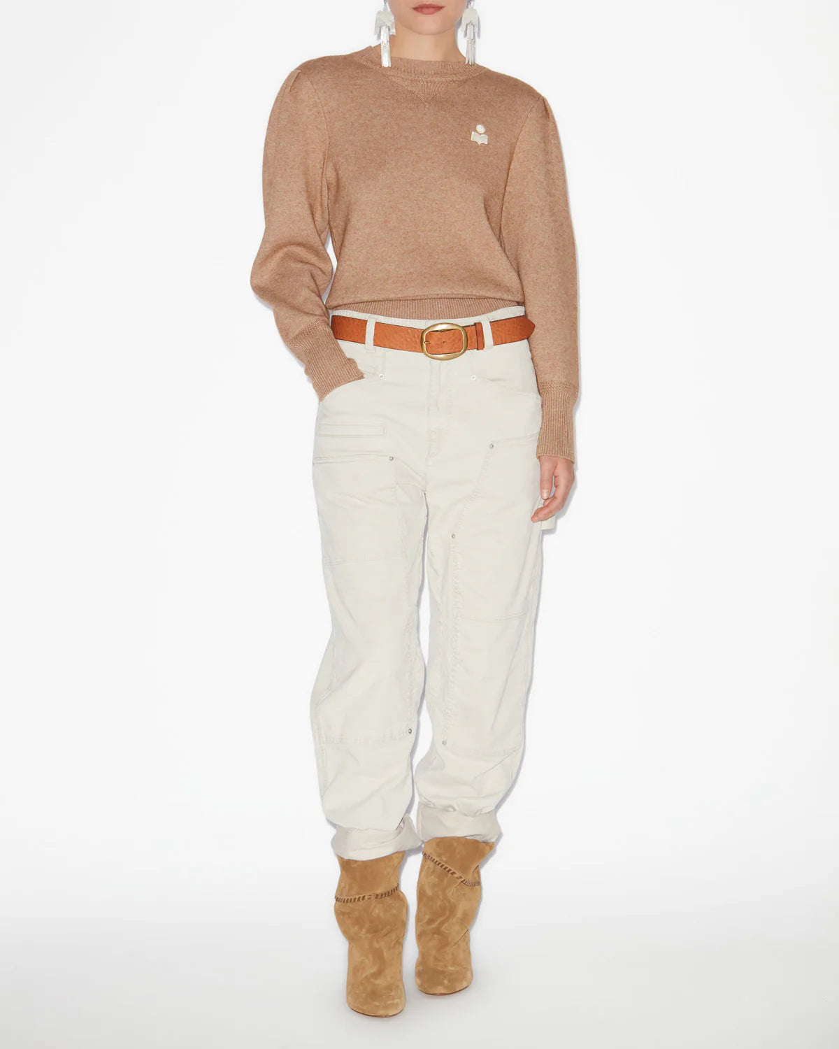 KELAYA SWEATER - CAMEL