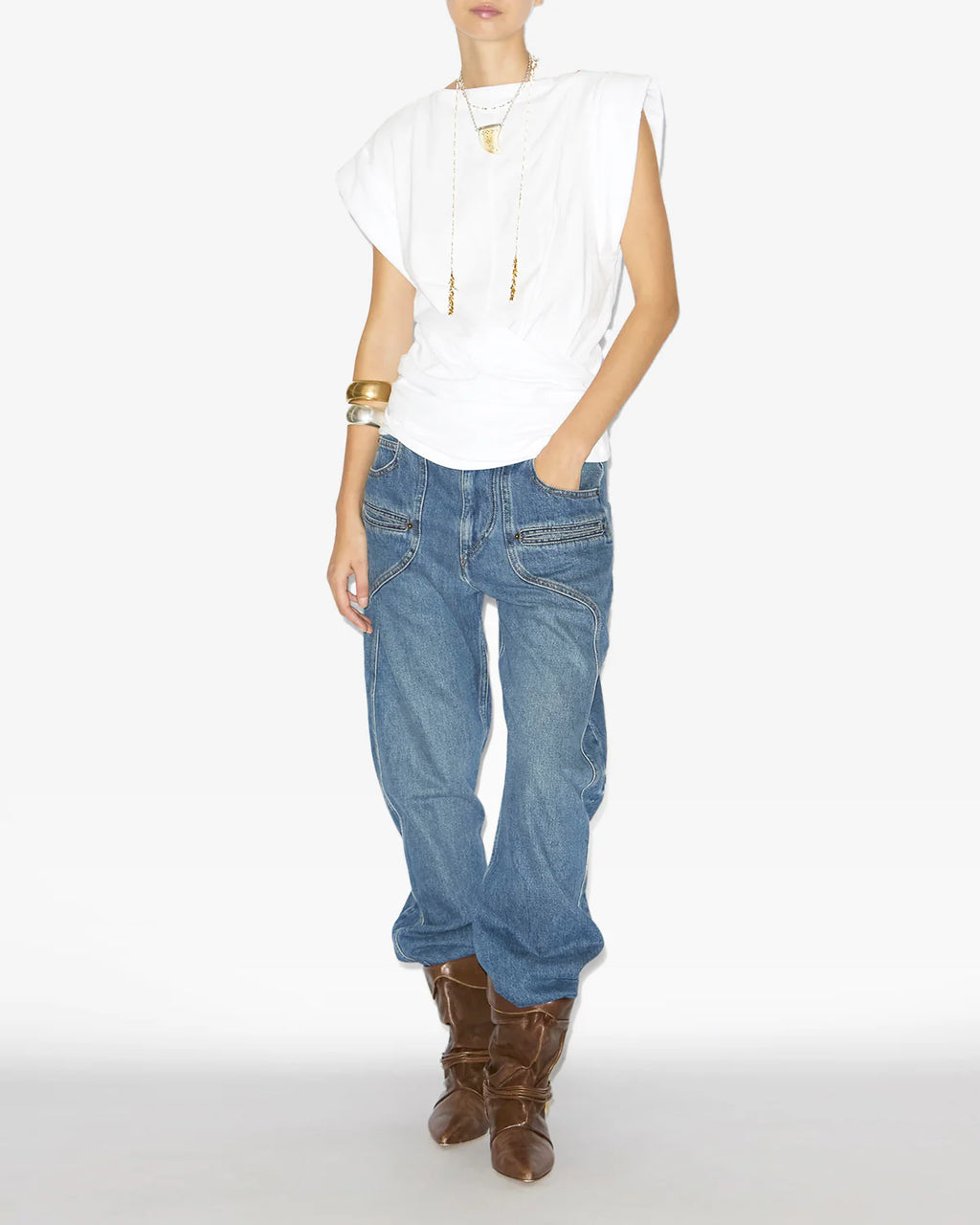 MAISAN TEE SHIRT - WHITE