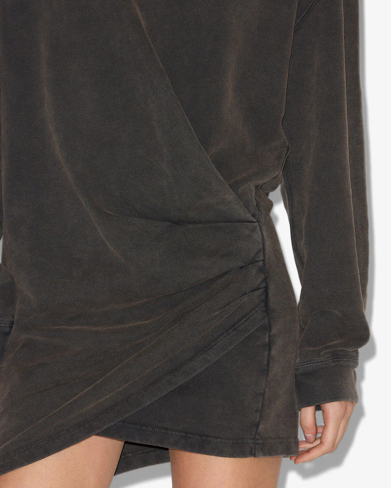 PIPPER DRESS - FADED BLACK