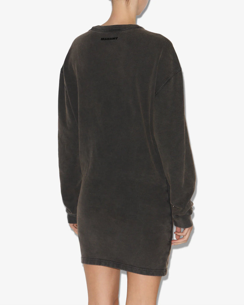 PIPPER DRESS - FADED BLACK