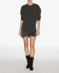 PIPPER DRESS - FADED BLACK