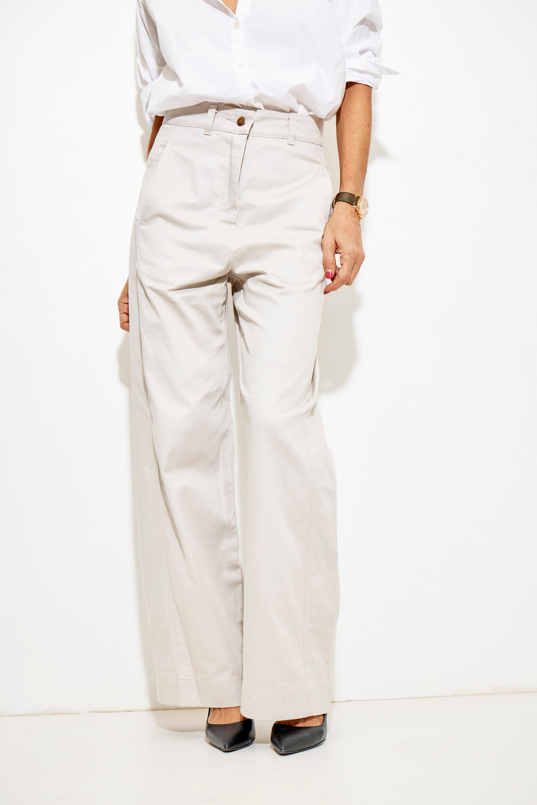 MARNIE TWILL - PARCHMENT