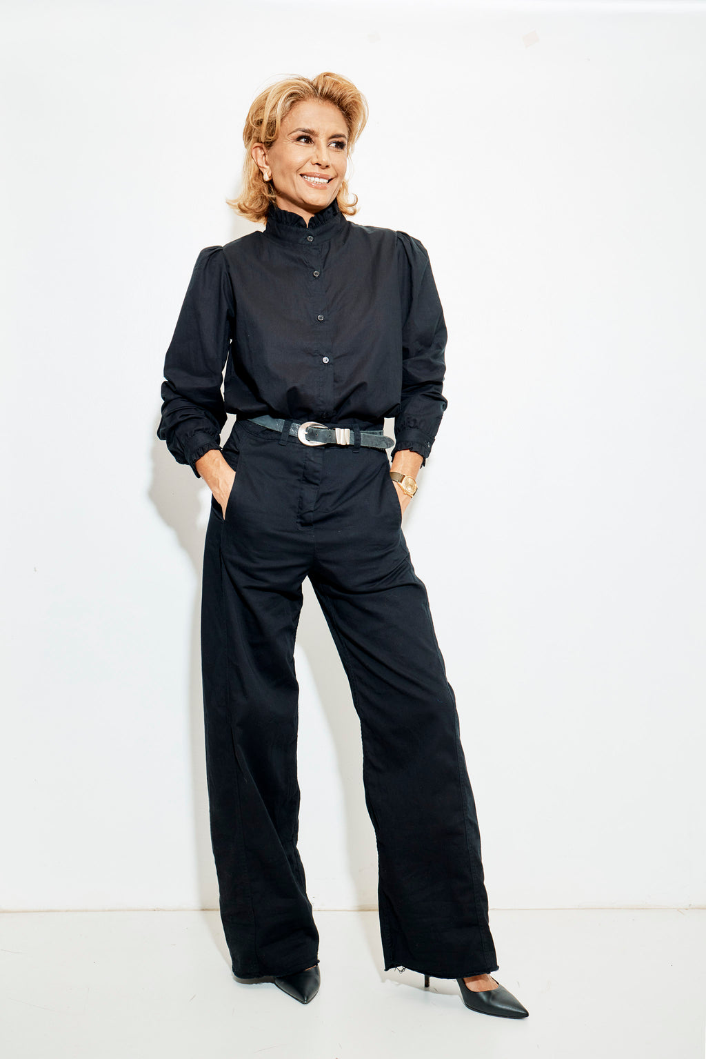 MARNIE TWILL - BLACK