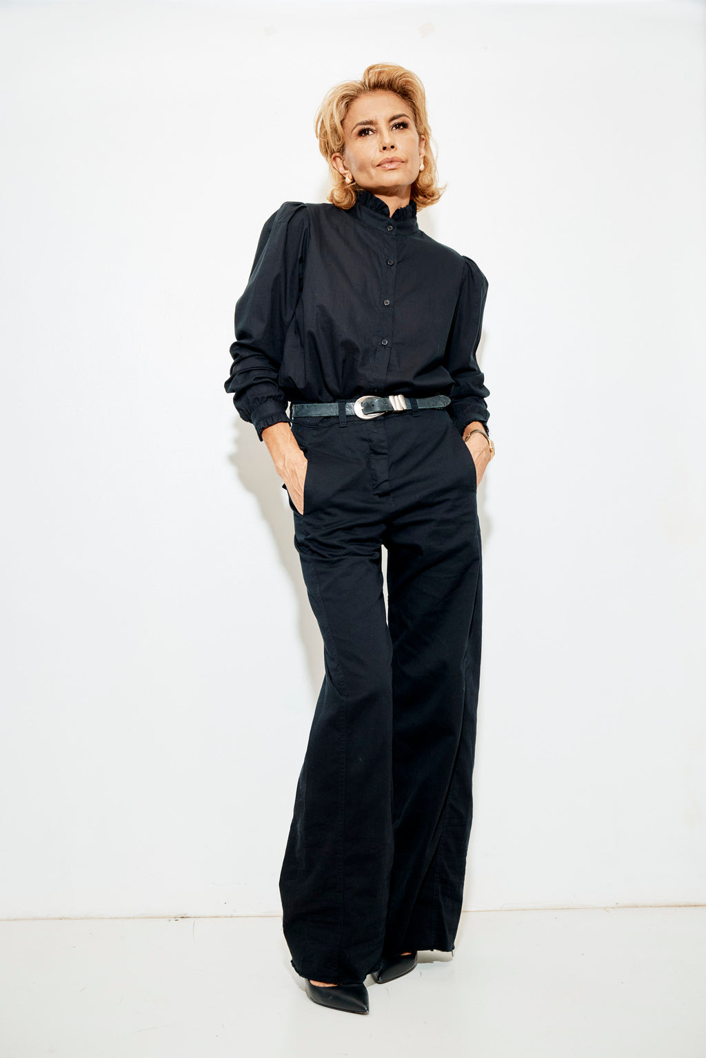 MARNIE TWILL - BLACK