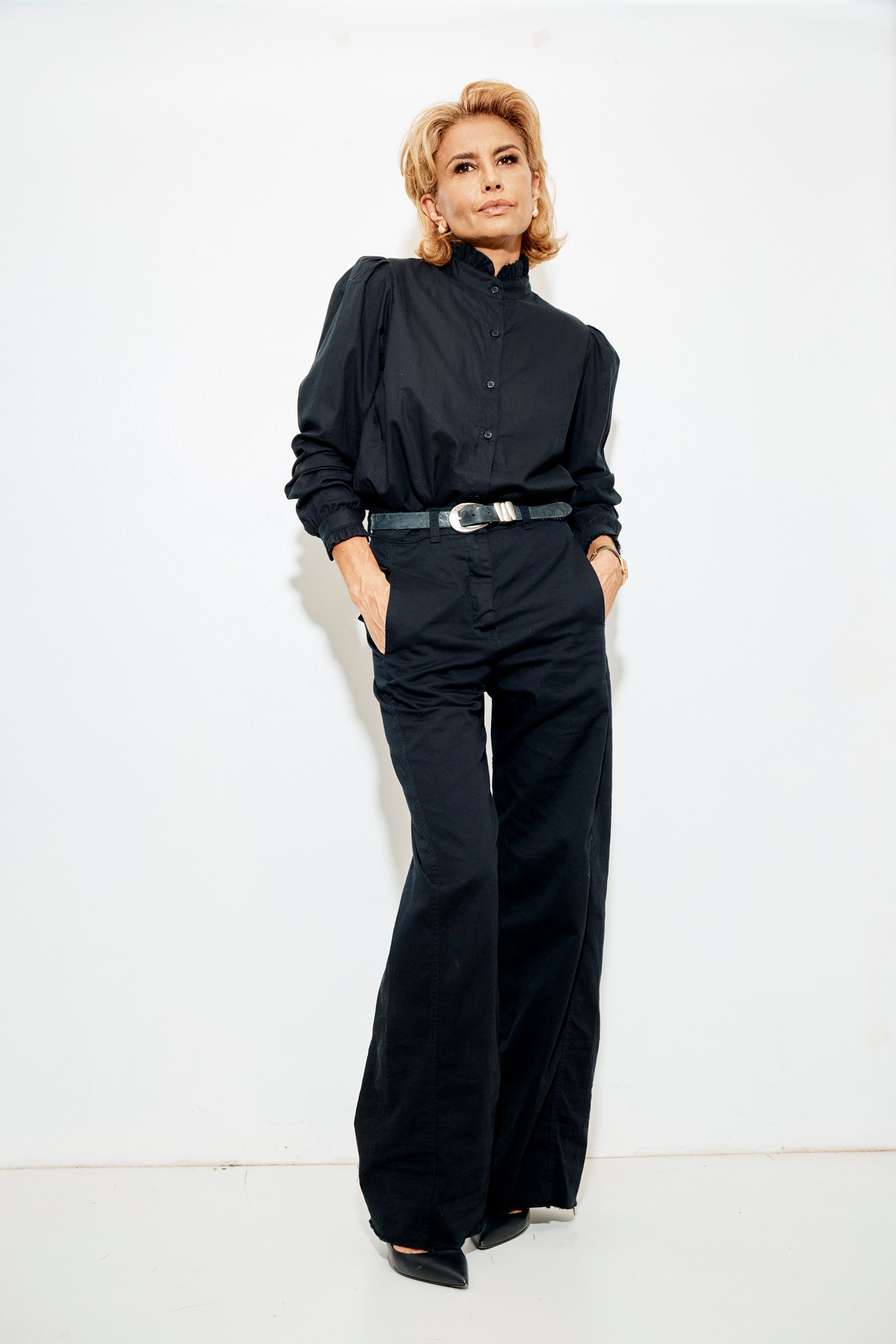 MARNIE TWILL - BLACK