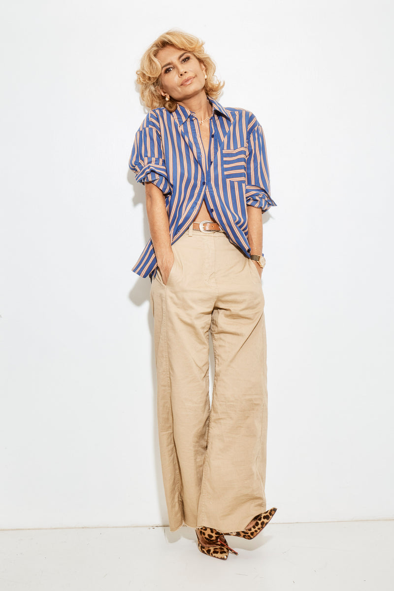 PHOEBE - MULTI STRIPE/ NAVY