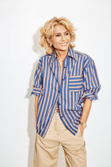 PHOEBE - MULTI STRIPE/ NAVY