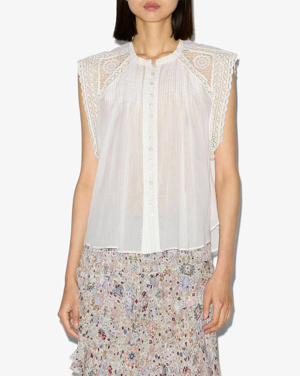 GRESIA TOP - WHITE