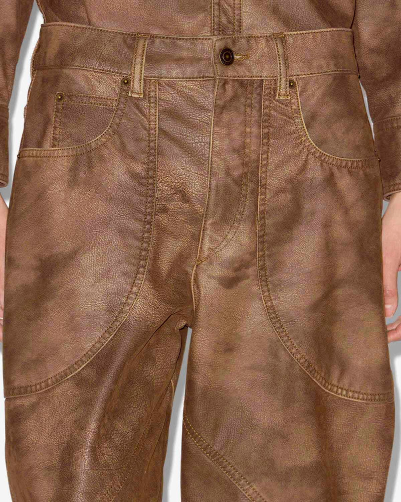 KELVINA PANTS - TABACCO