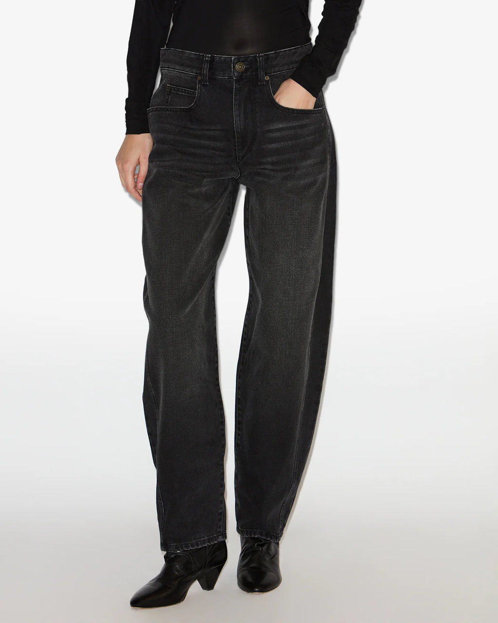ORIANE PANT - FADED BLACK