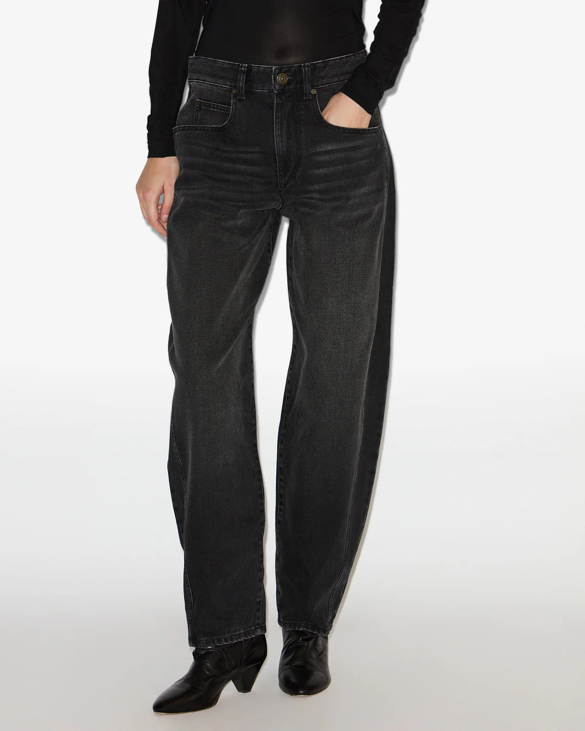 ORIANE PANT - FADED BLACK