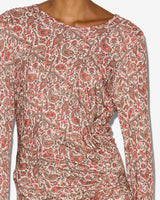 JELINA DRESS - RUST
