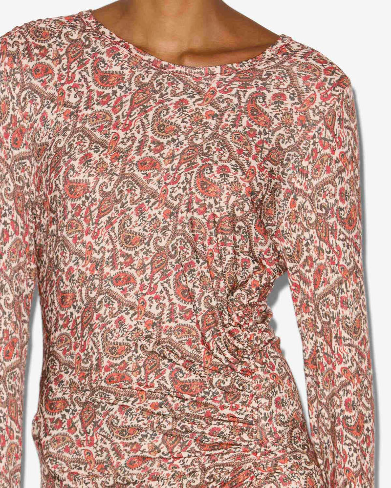 JELINA DRESS - RUST