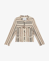 IZARIA JACKET - ECRU