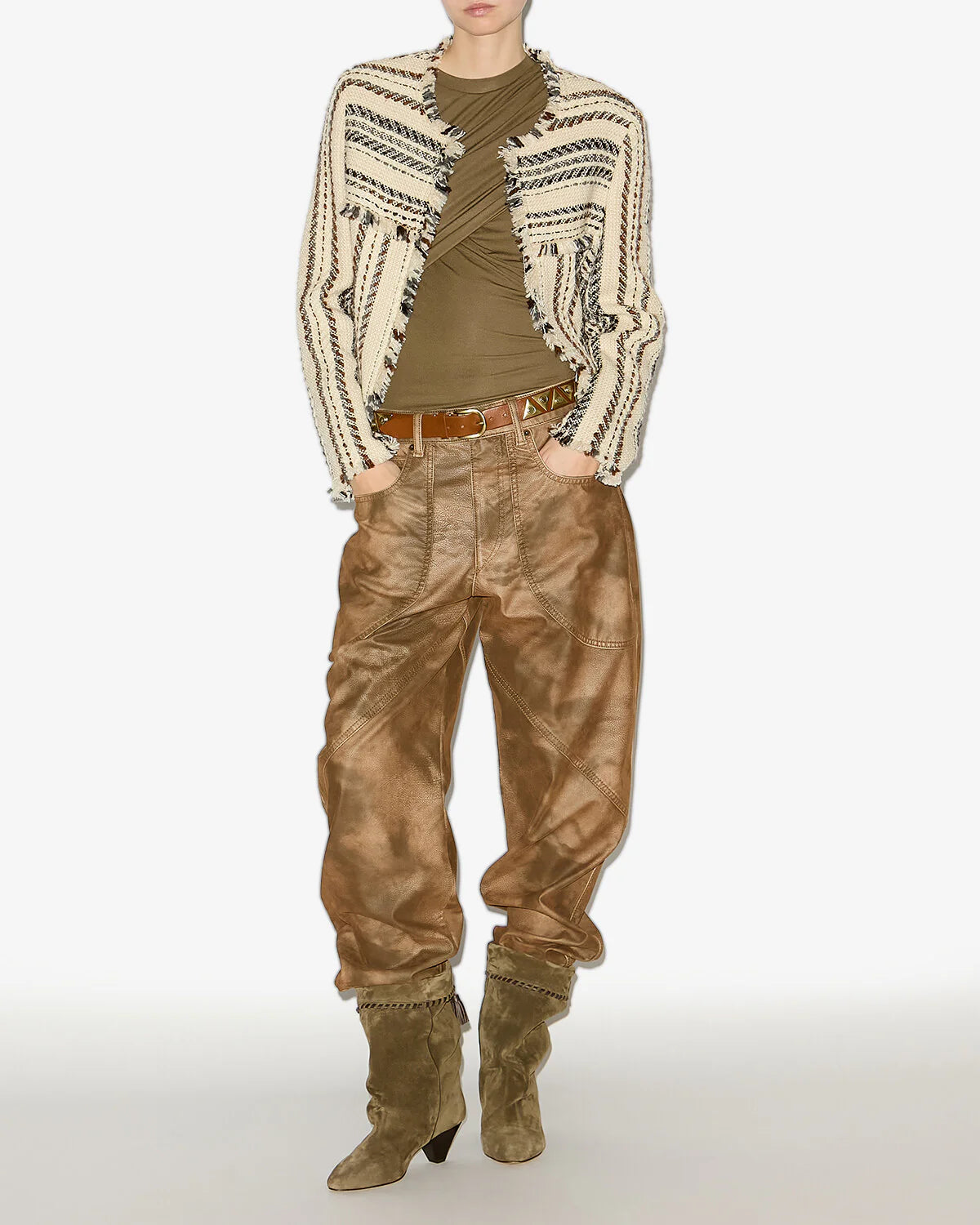 IZARIA JACKET - ECRU