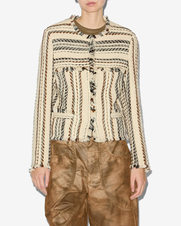 IZARIA JACKET - ECRU