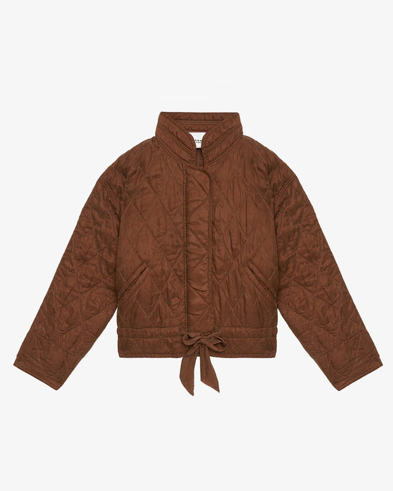 ZAKIANE JACKET - TABACCO