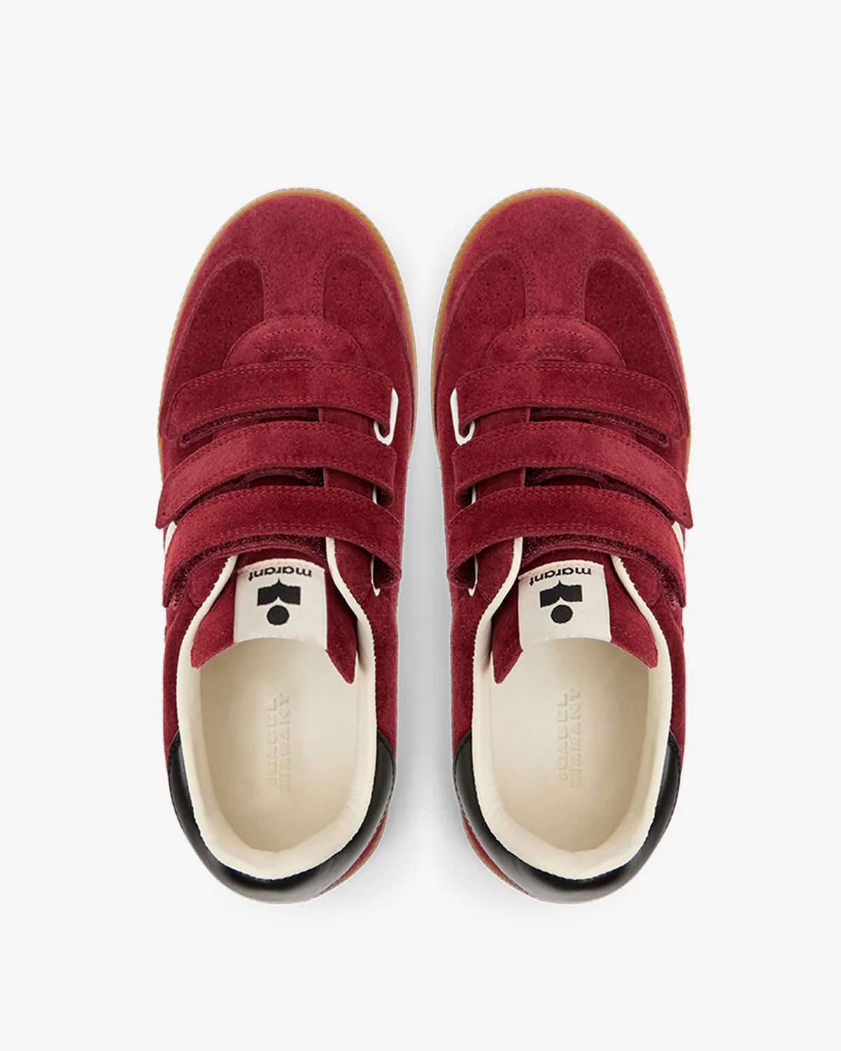 BETH SNEAKER - BURGANDY/ECRU