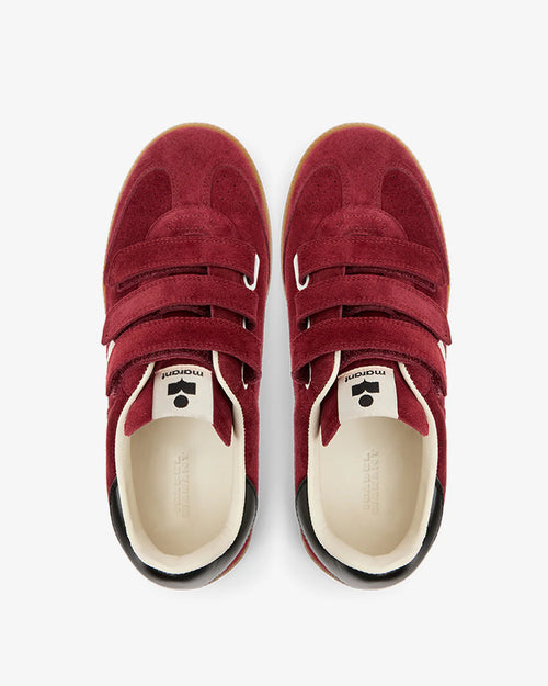 BETH SNEAKER - BURGANDY/ECRU