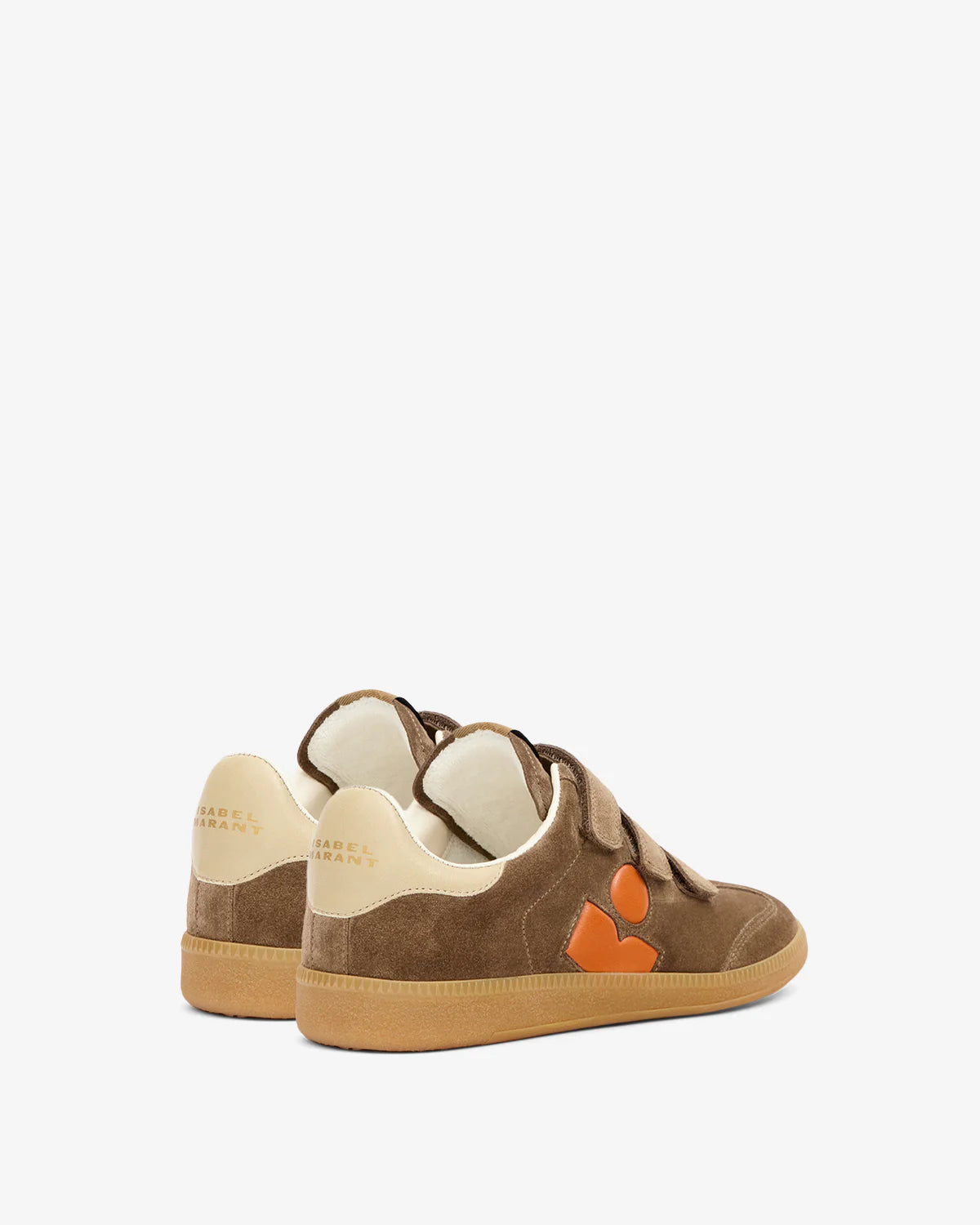 BETH SNEAKER - KHAKI/ORANGE