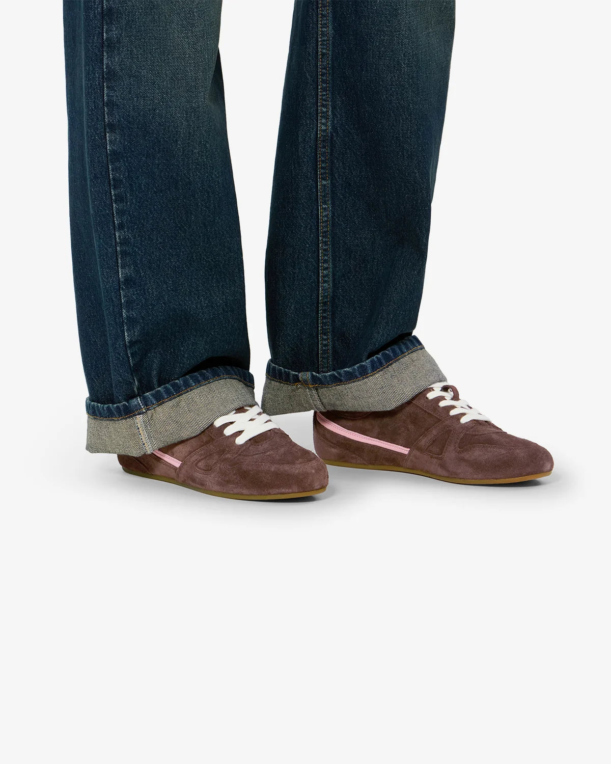 SENNY LOW SNEAKERS - CHOCOLATE