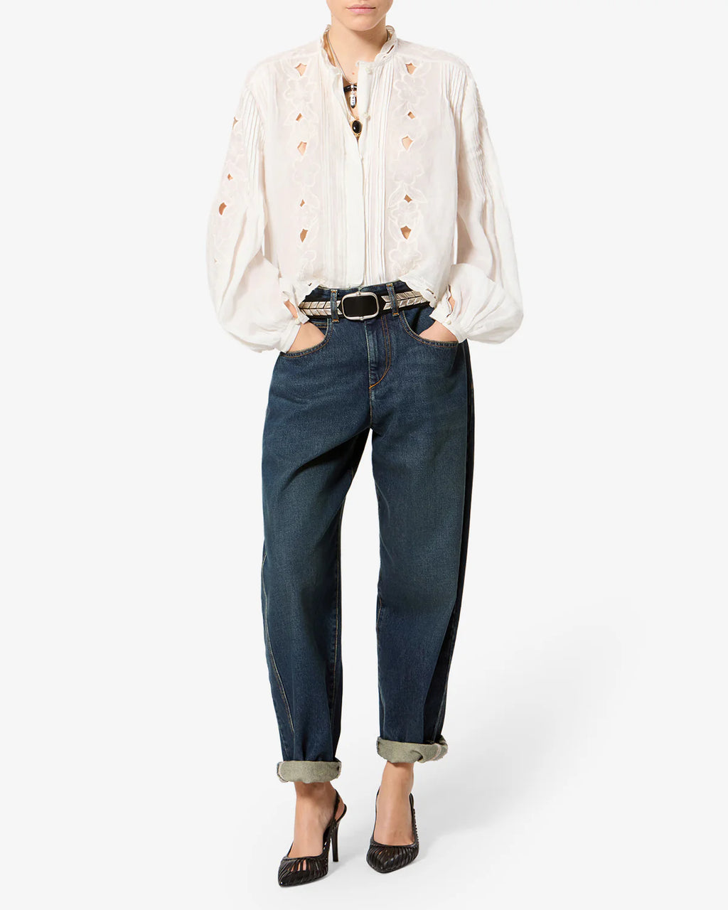 ORIANE PANT - FADED BLUE