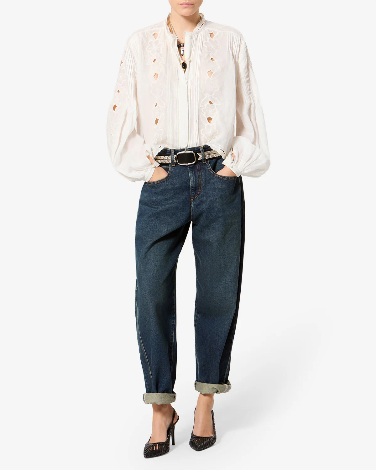 ORIANE PANT - FADED BLUE
