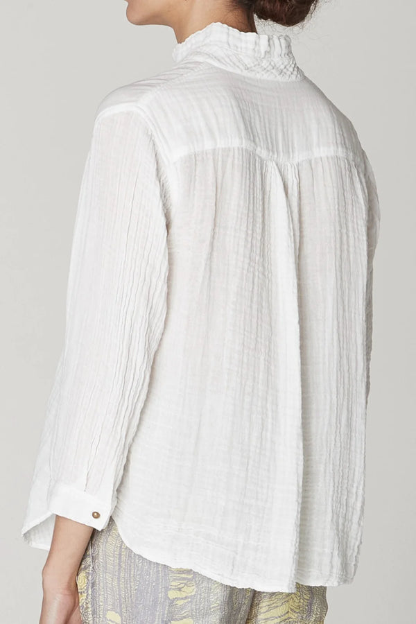 LAUREN BLOUSE - WASHED WHITE