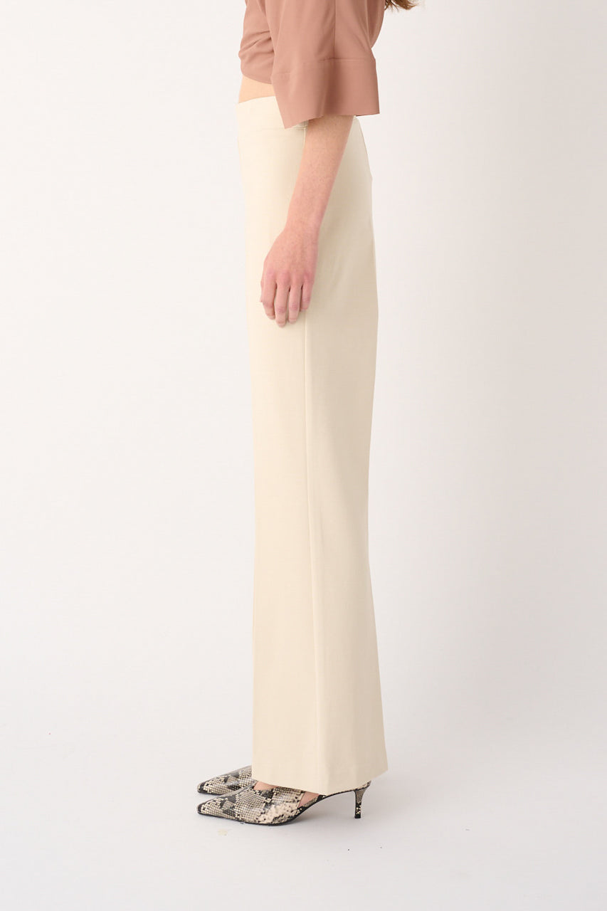 FITTED MID RISE SLACKS